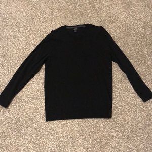 Men’s Black V-Neck Sweater
